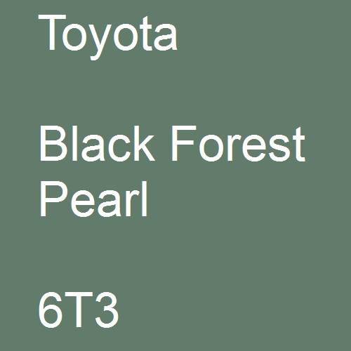 Toyota, Black Forest Pearl, 6T3.